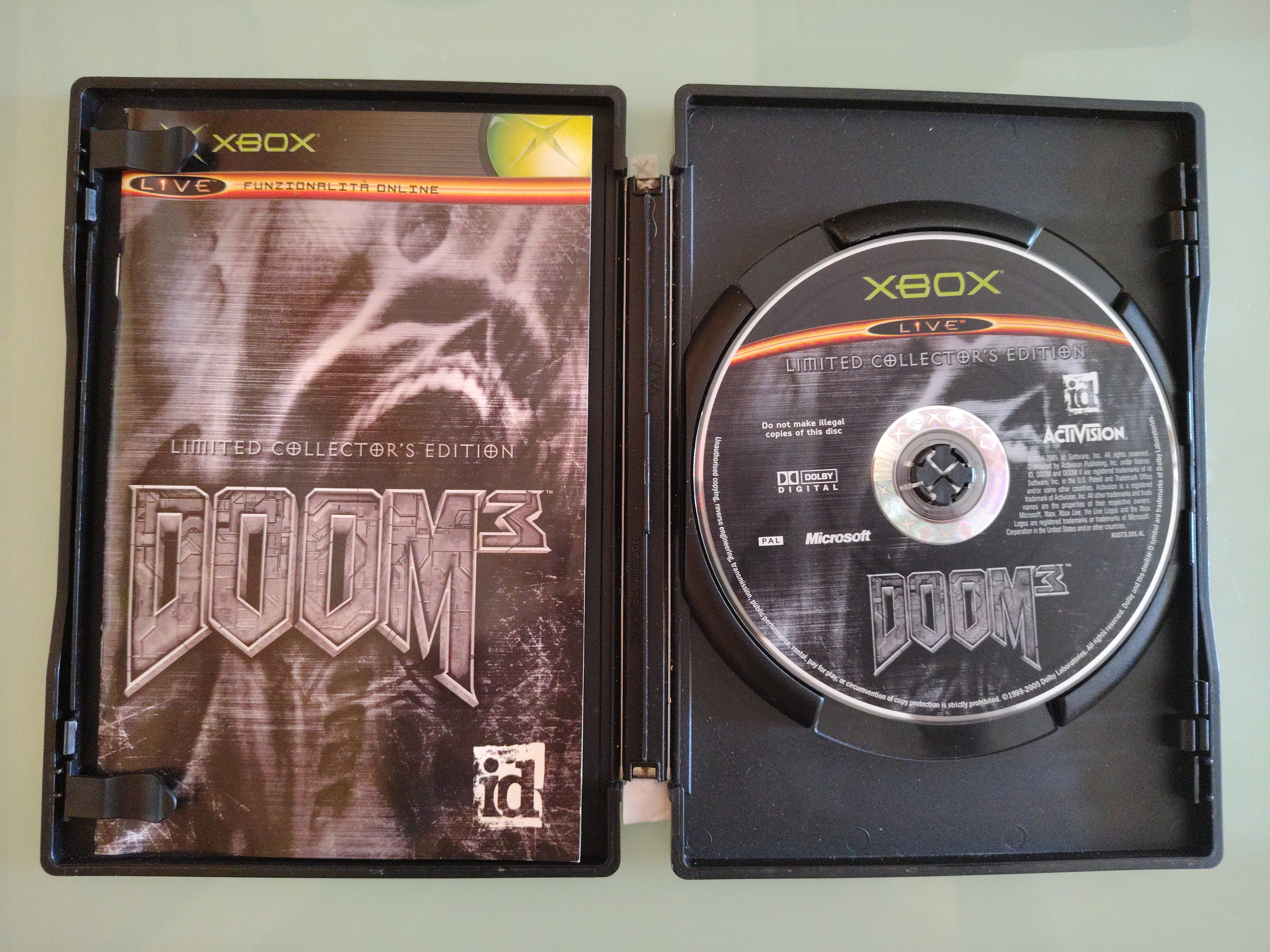 Steelbook Doom 3 Edizione Limitata da Collezione