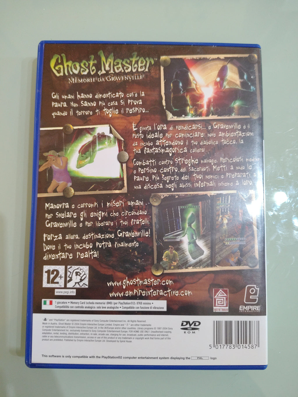 GHOST MASTER  memorie da gravenville PAL ITA