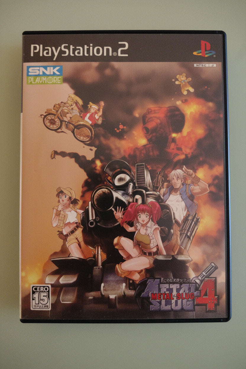 Metal Slug 4 - JAP Giapponese - PlayStation 2