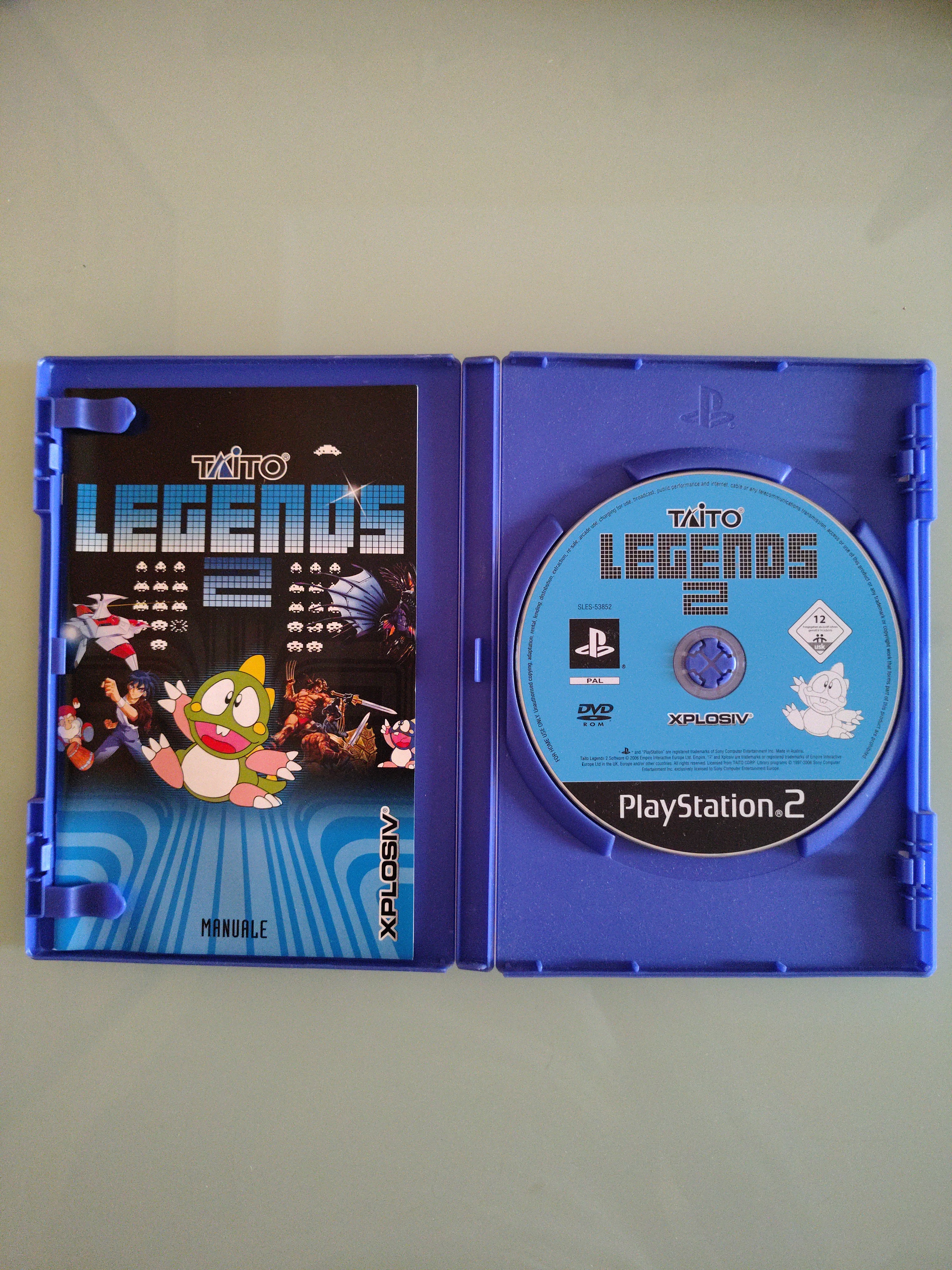 TAITO LEGENDS 2    VERSIONE ITALIANA - OTTIME CONDIZIONI - Play Station 2