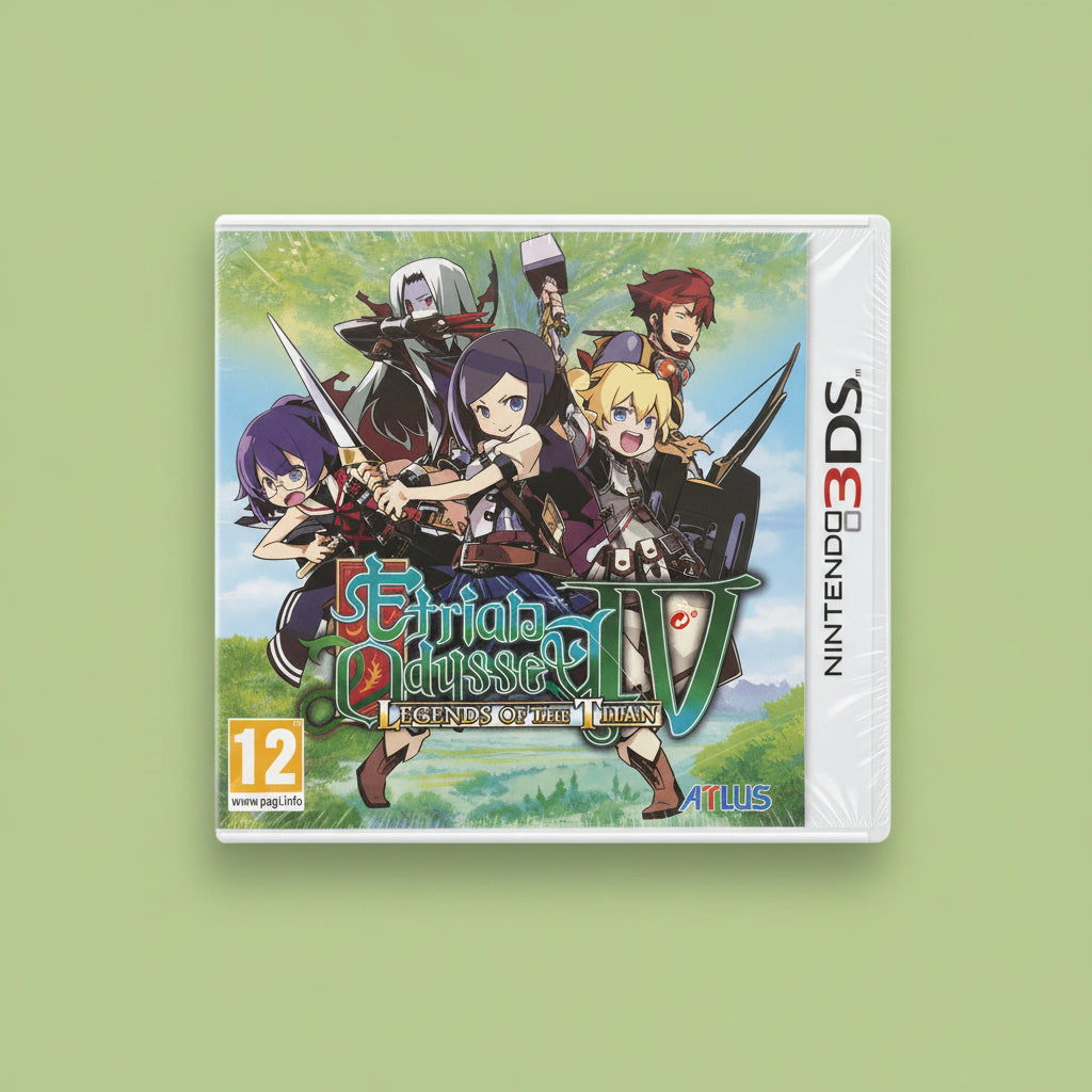 ETRIAN ODYSSEY IV 4 LEGENDS OF THE TITAN  NINTENDO 3DS NUOVO SIGILLATO PAL