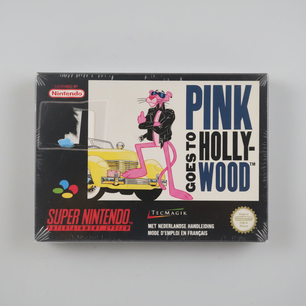 Pink Goes To Hollywood Tecmagik completo SNES