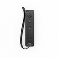 Telecomando ufficiale Wii nero con motion plus