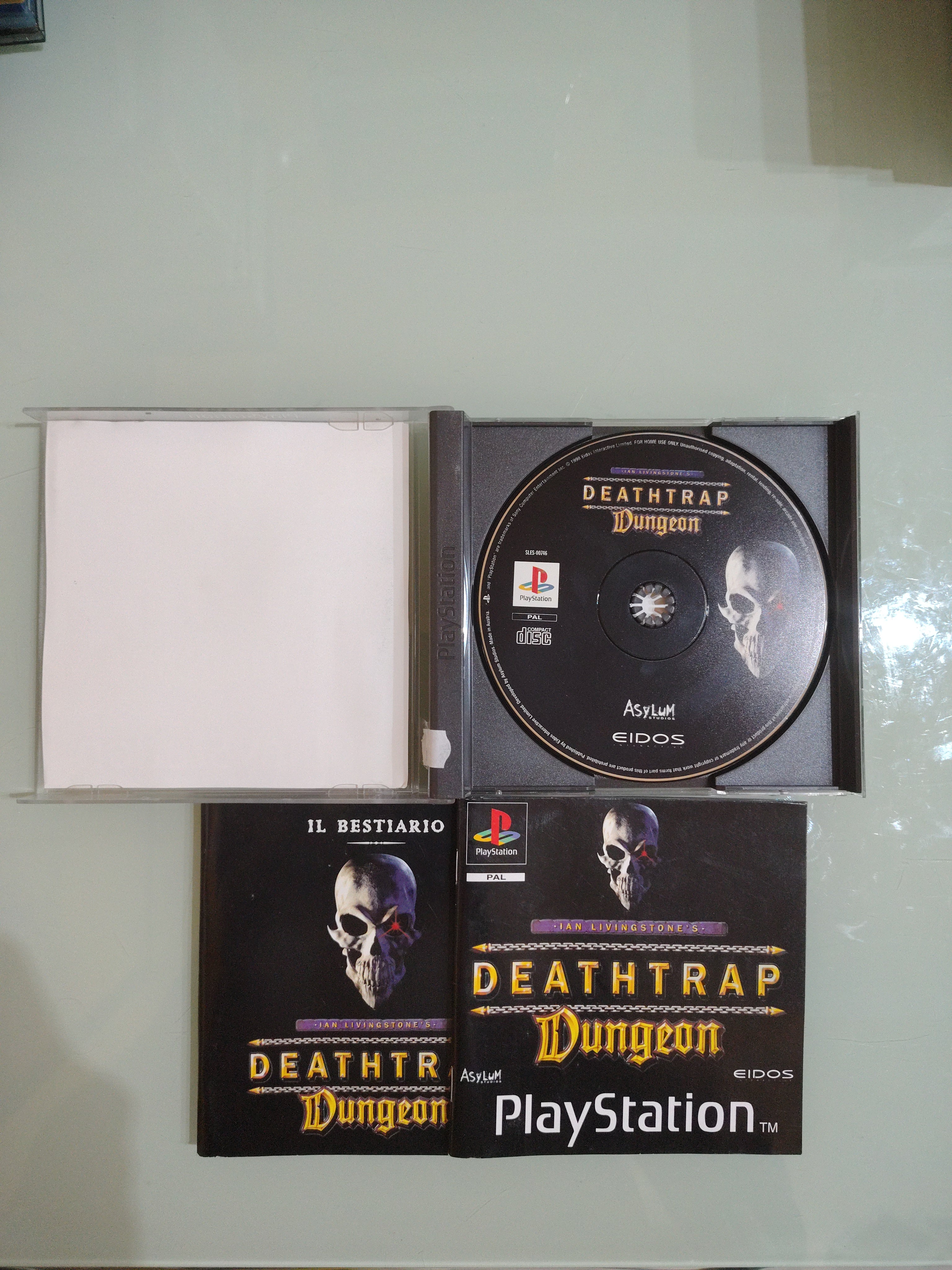 Deathtrap Dungeon Sony Playstation 1 Pal ita