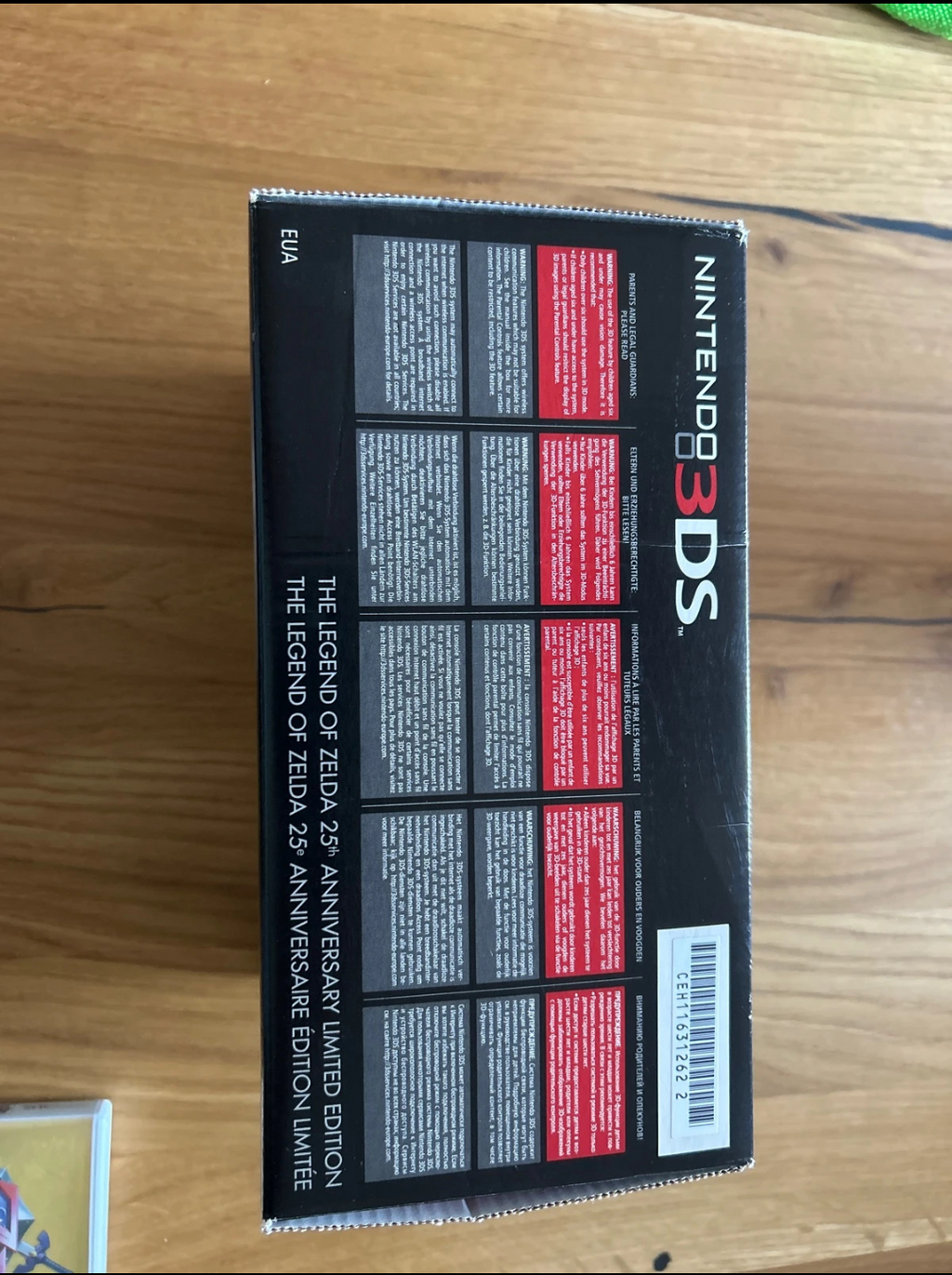 Nintendo 3DS The Legend of Zelda 25th Anniversary Edition completa