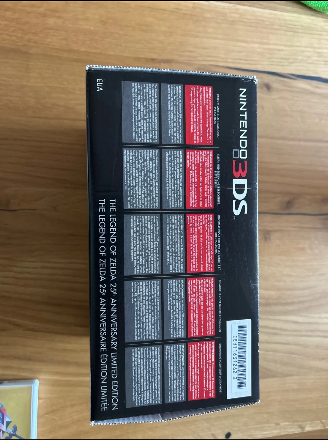 Nintendo 3DS The Legend of Zelda 25th Anniversary Edition completa