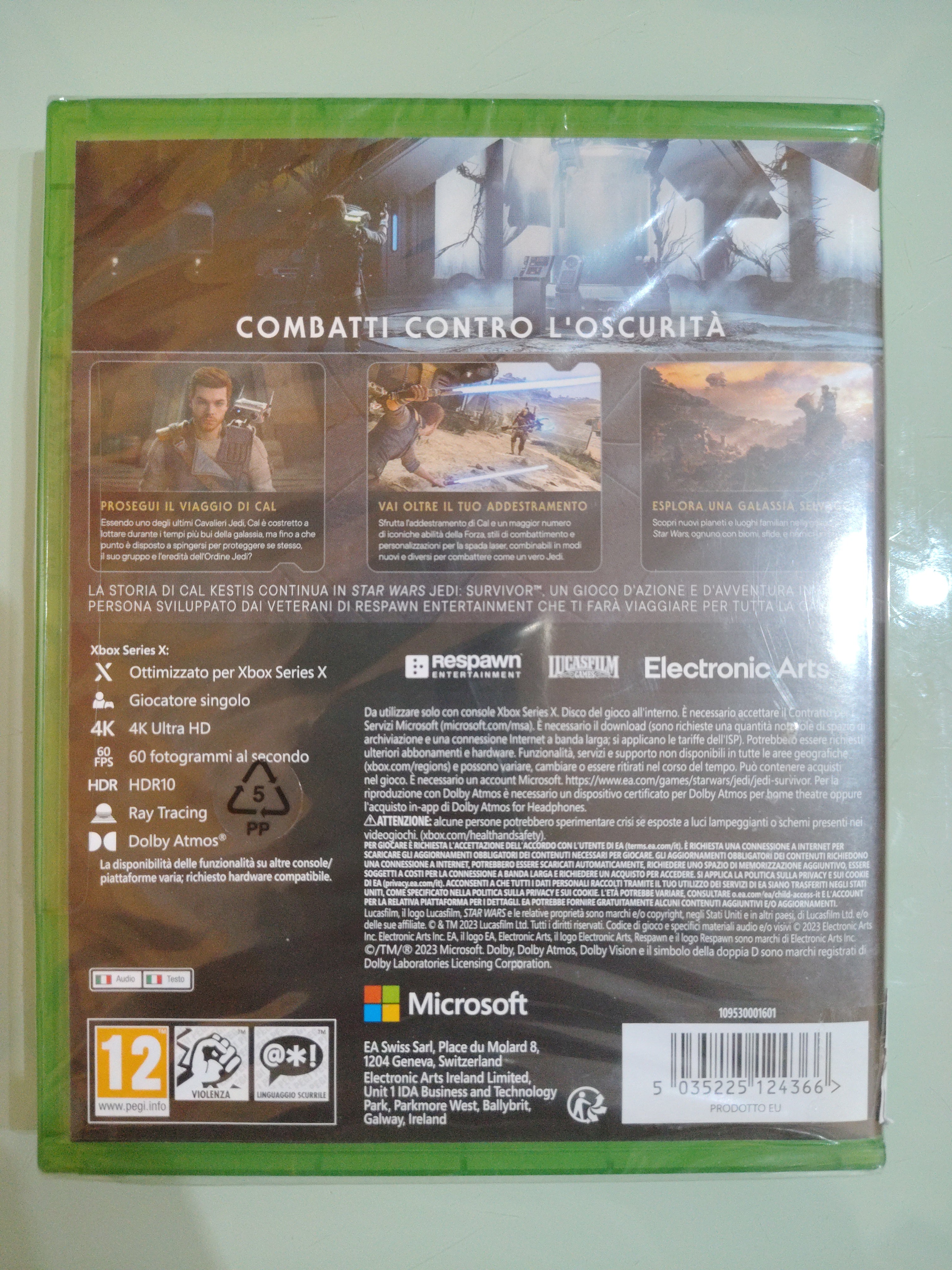 Star Wars Jedi: Survivor XBOX Series X NUOVO SIGILLATO ITA