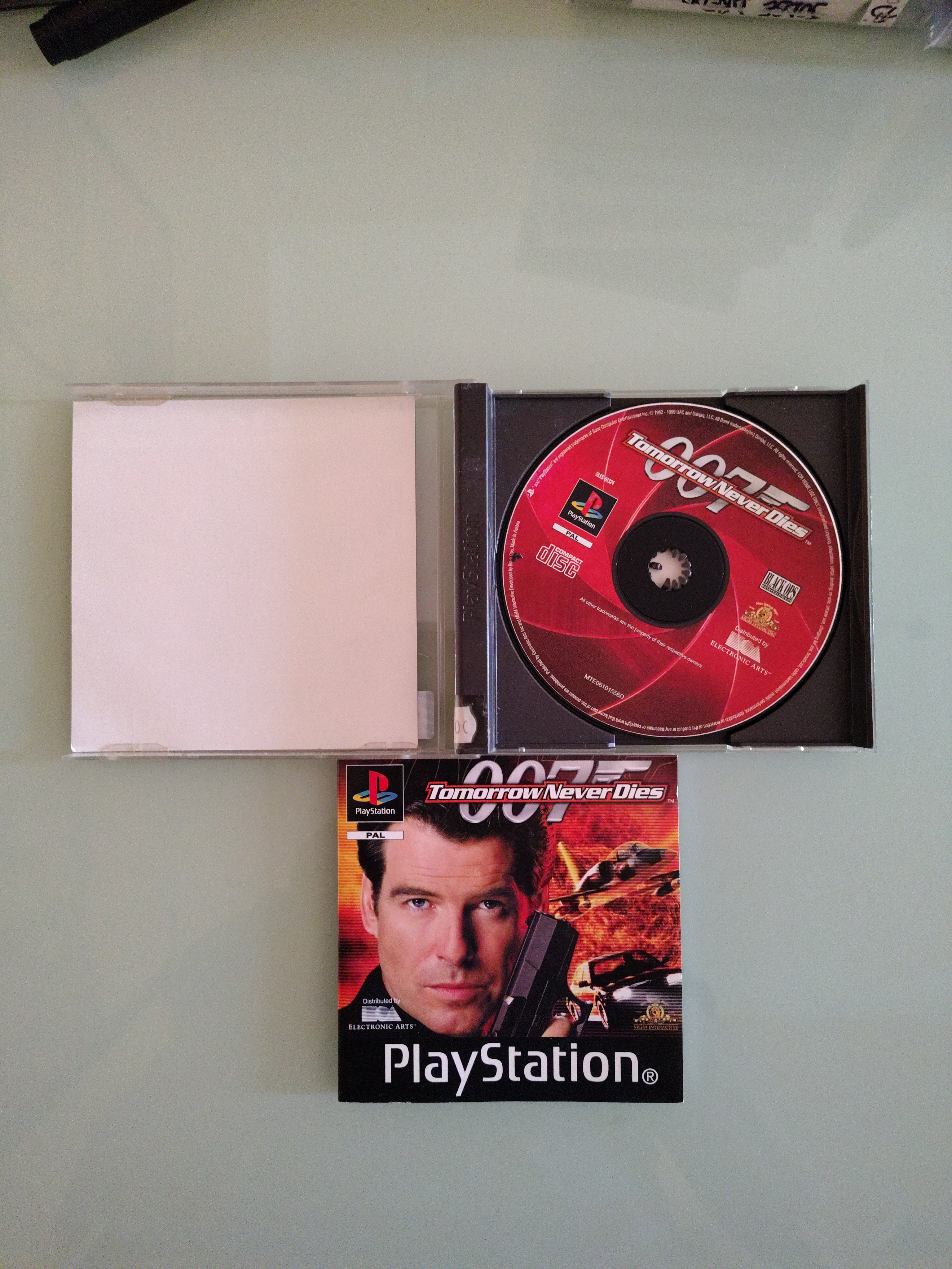 007 TOMORROW NEVER DIES Ps1 Versione Europea 1ª Edizione COMPLETO