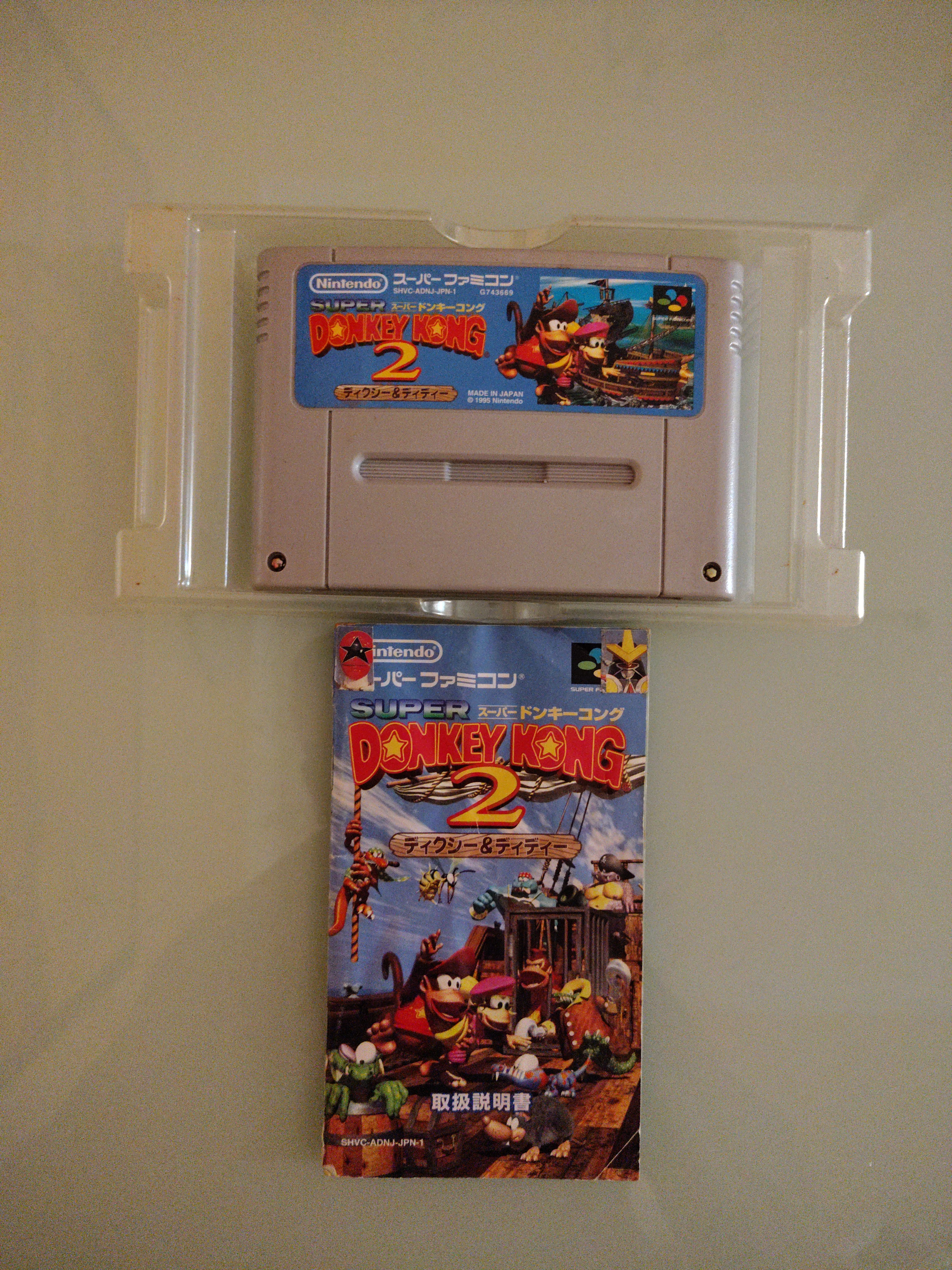 SUPER DONKEY KONG 2 SDK Super Famicom Nintendo