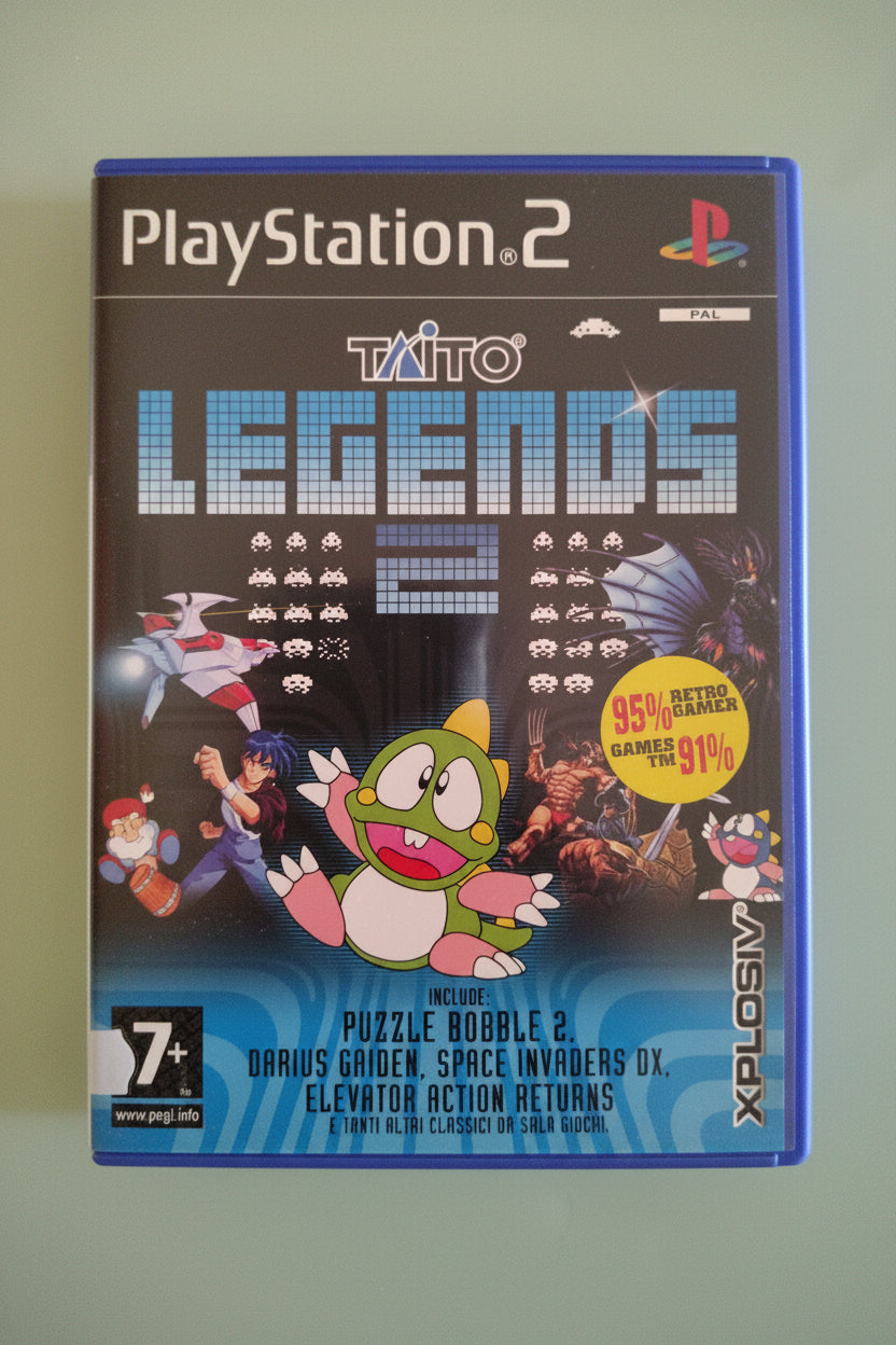 TAITO LEGENDS 2    VERSIONE ITALIANA - OTTIME CONDIZIONI - Play Station 2