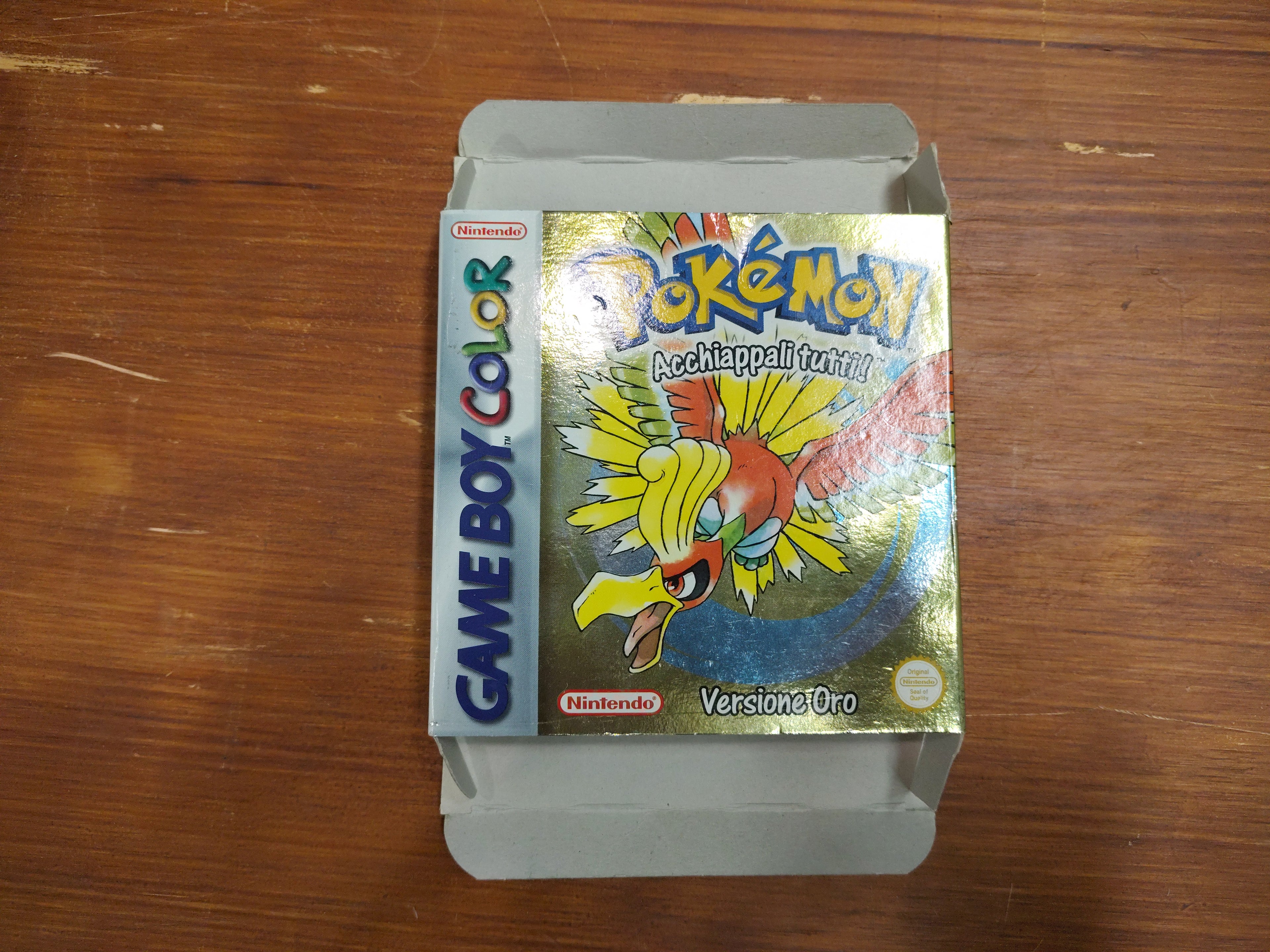 POKEMON VERSIONE ORO