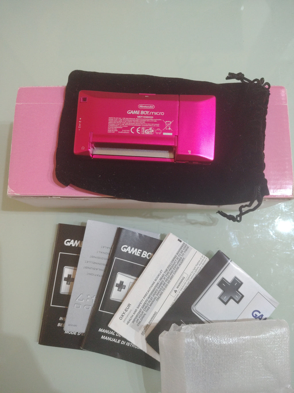 GAME BOY MICRO ROSA