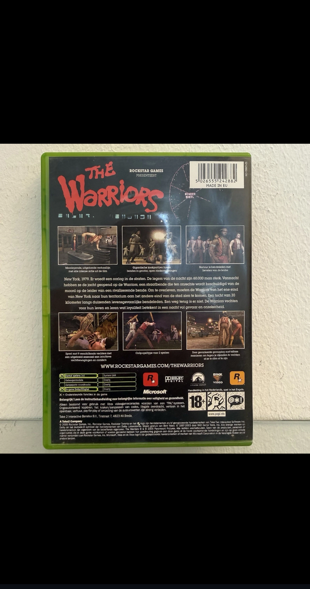 THE WARRIORS PALITALIANOCOMPLETO OTTIMO ULTRARARO