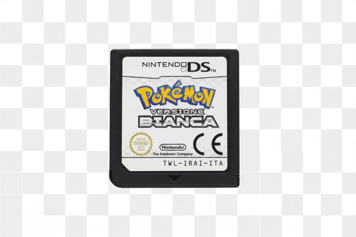 POKEMON VERSIONE BIANCA ITA ORIGINALE SOLO SCHEDINA