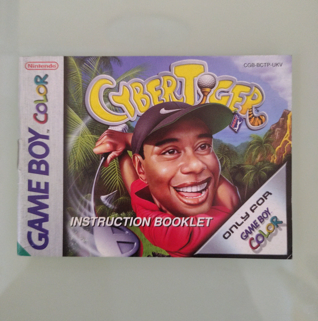 Cyber Tiger GBC ( manuale istruzioni)