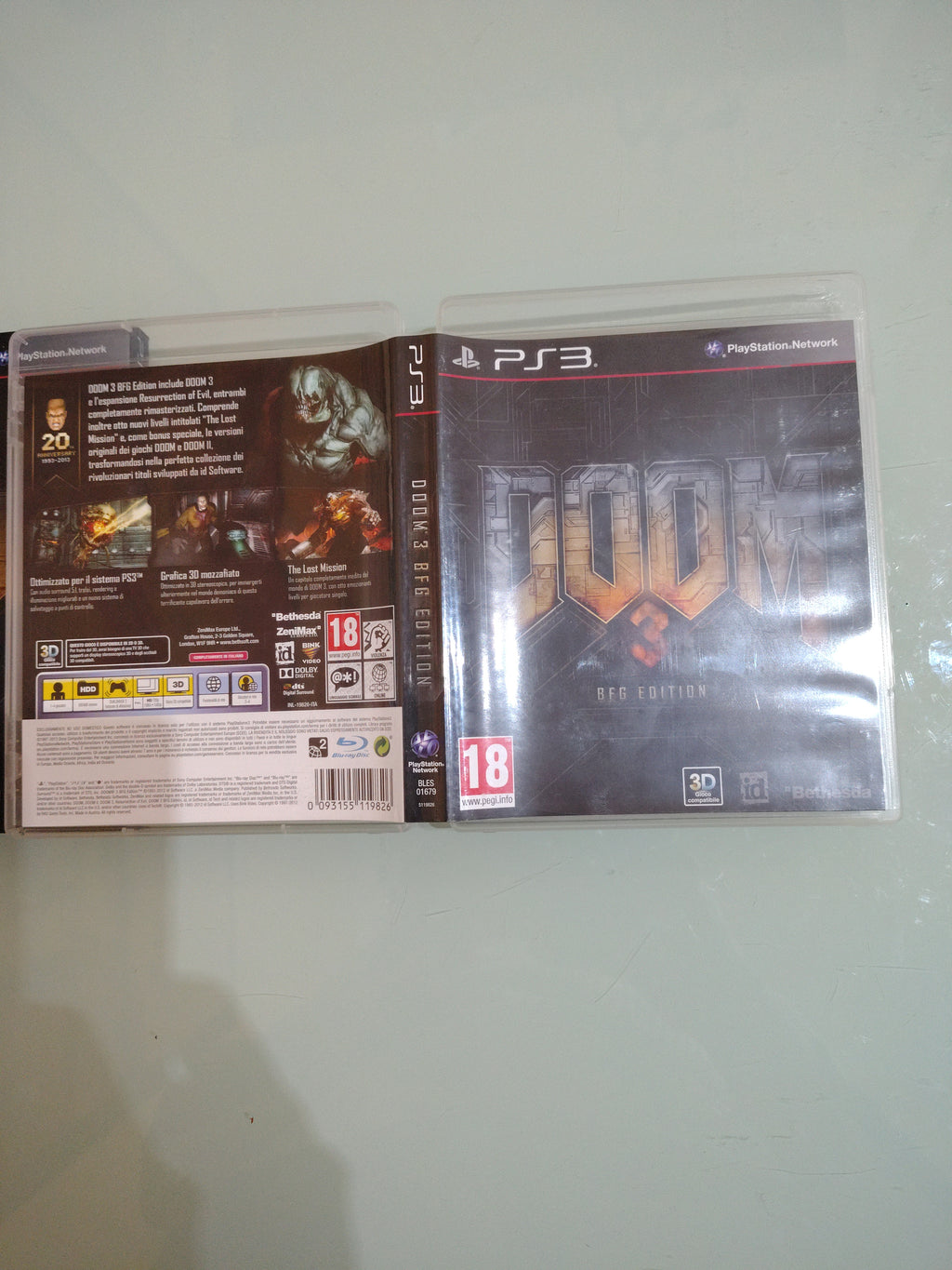 PS3 DOOM 3 BFG EDITION ITALIANO PLAYSTATION 3