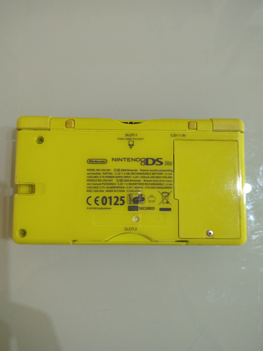 NINTENDO DS LITE VERDE