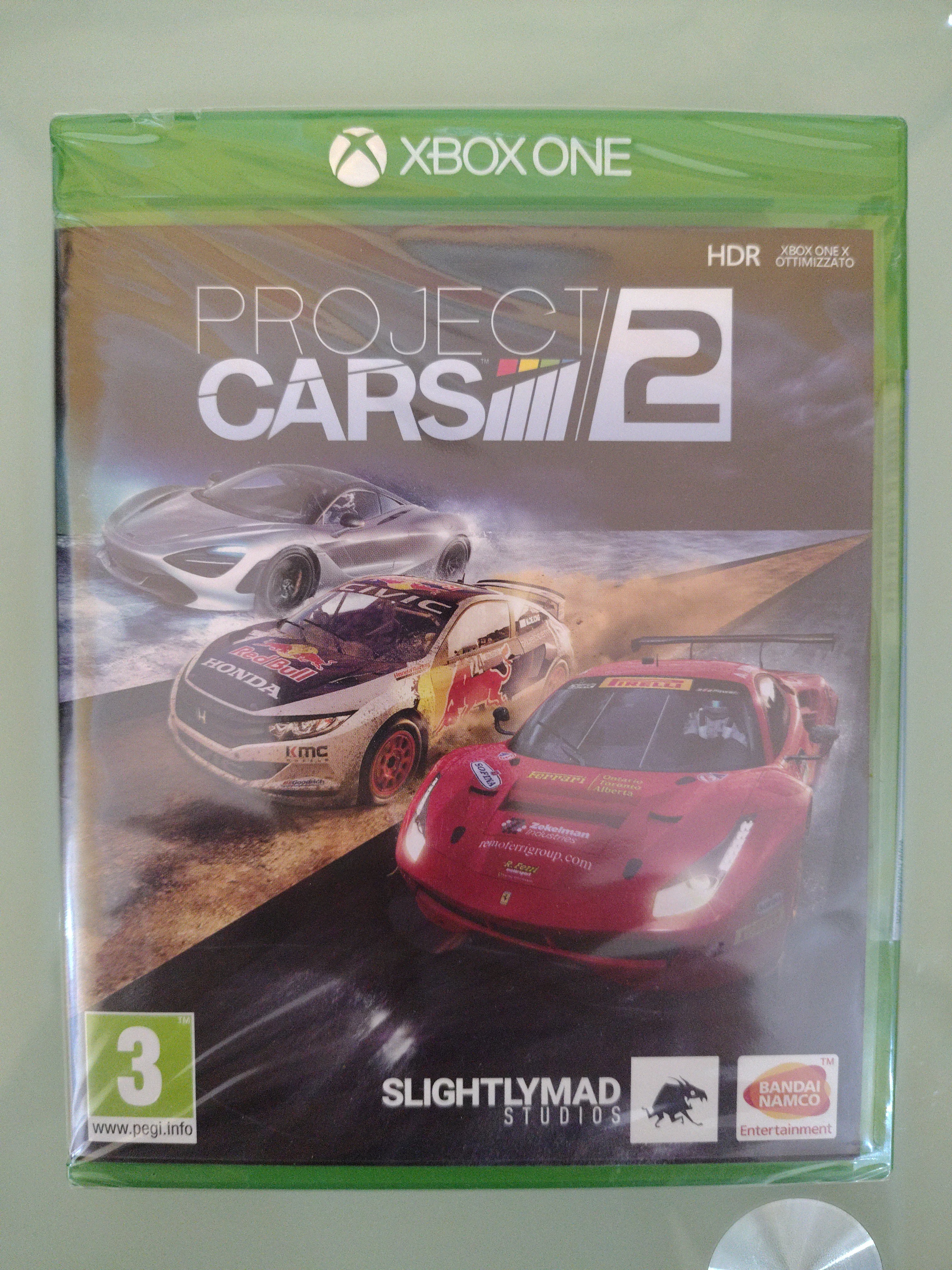 Project Cars 2 II - Microsoft XBox One - PAL New Nuovo Sealed