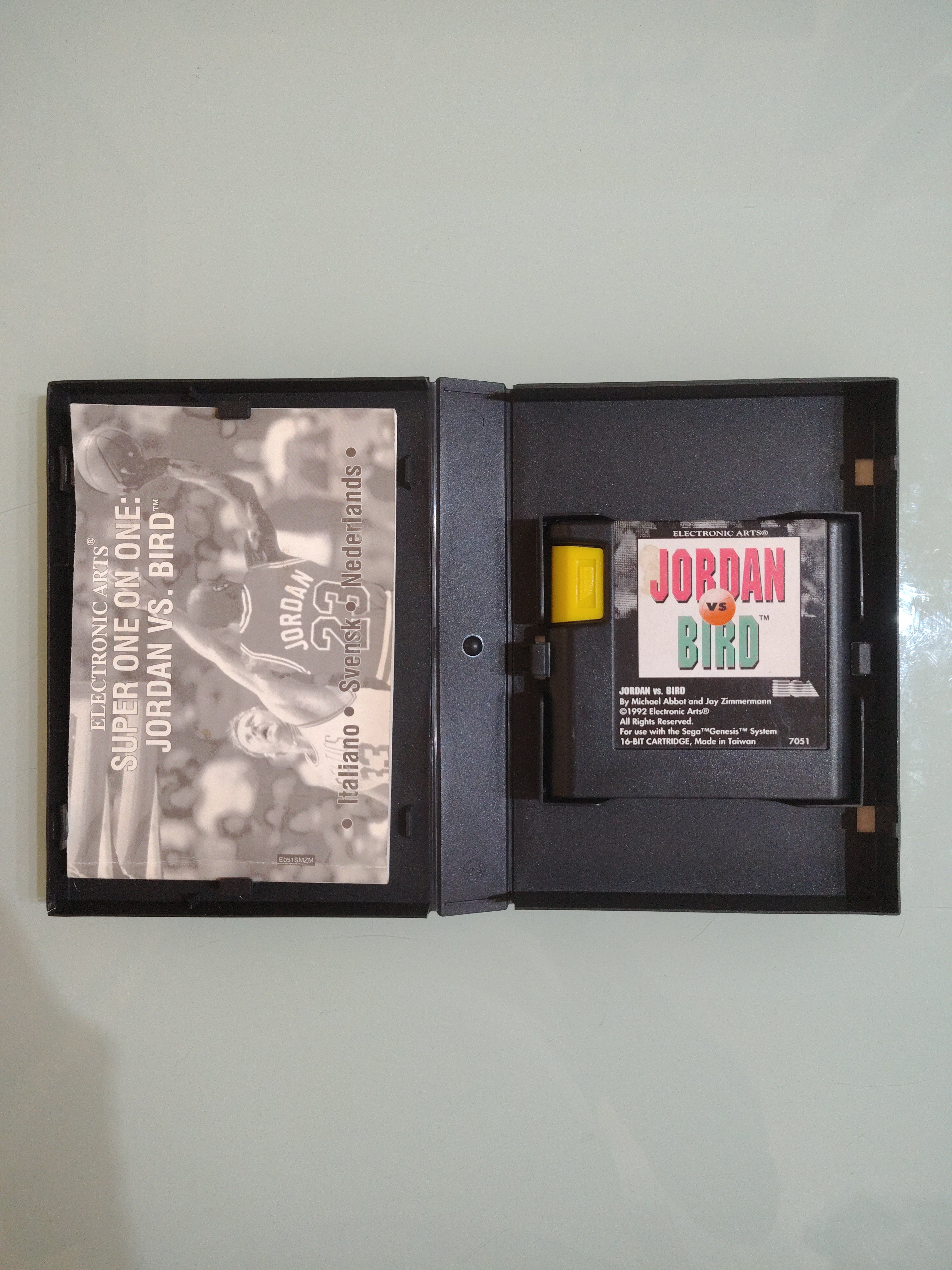 JORDAN VS BIRD Videogioco SEGA MEGA DRIVE Multilingue