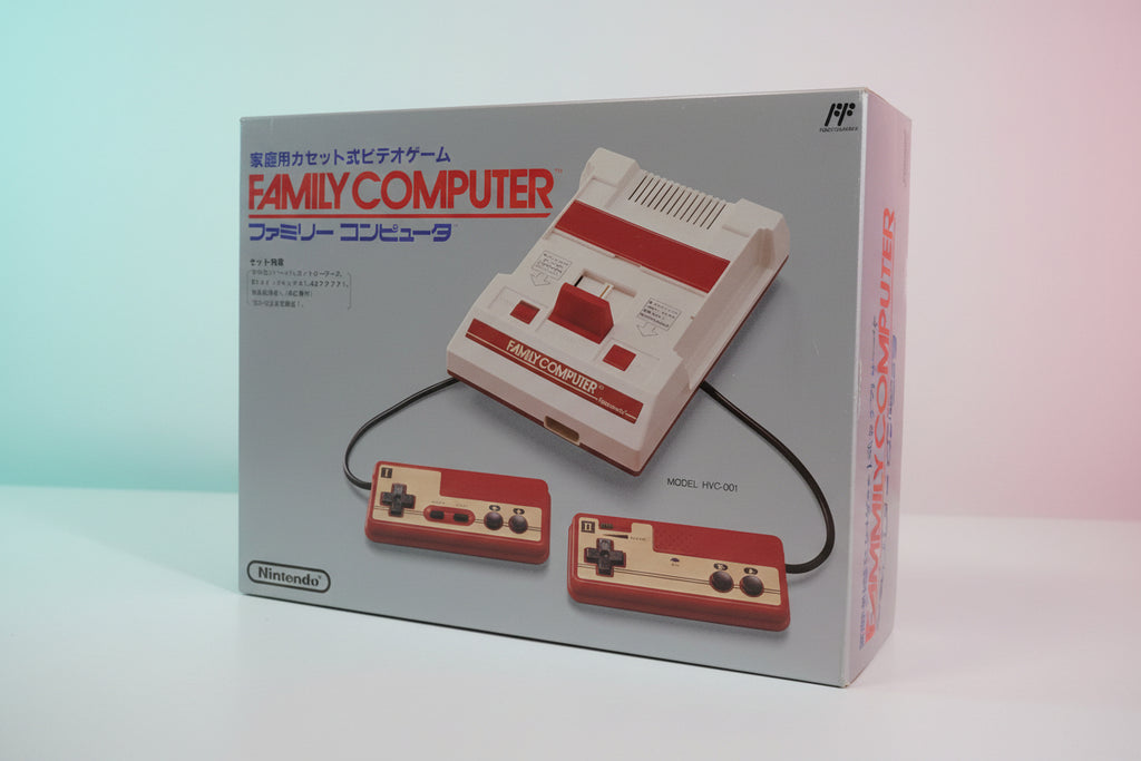 Console Nintendo FC Famicom in scatola