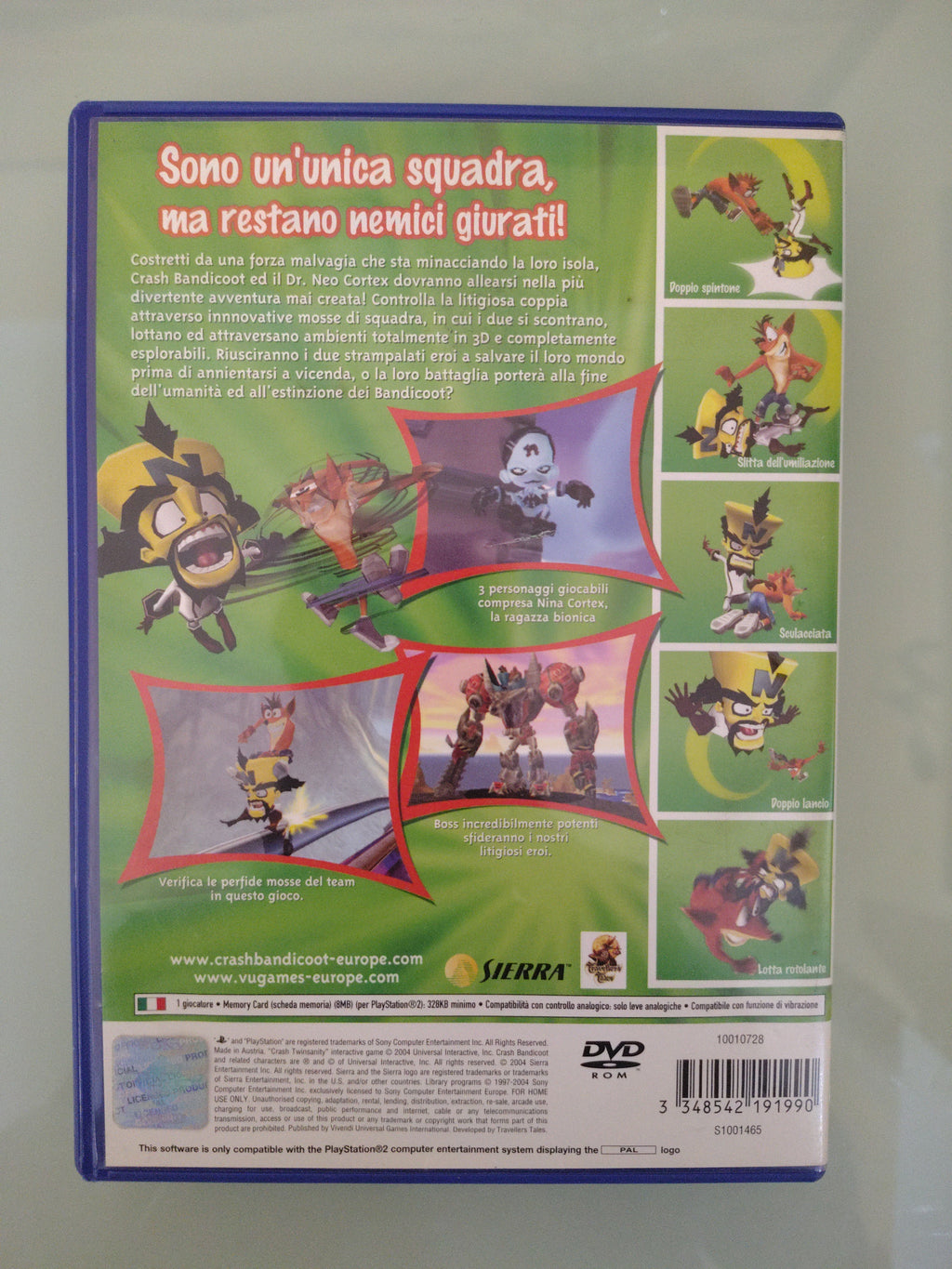 Crash Twinsanity Pal ita RARO ( ottime condizioni )
