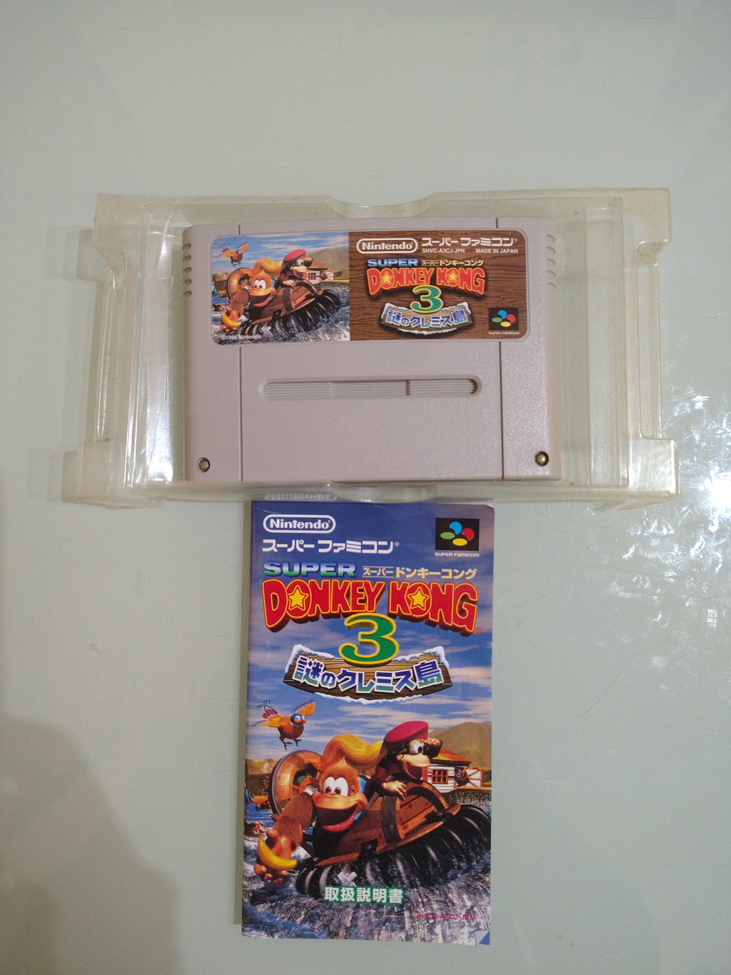 SUPER DONKEY KONG 3 COUNTRY NINTENDO SUPER FAMICOM SNES GIAPPONESE JAP