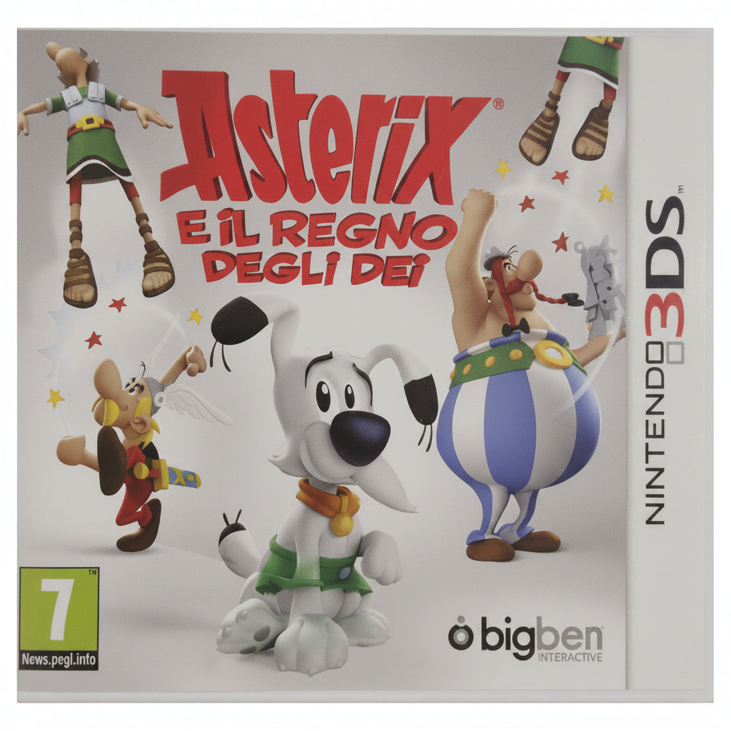 NINTENDO 3DS ASTERIX E IL REGNO DEGLI DEI  PAL ITALIANO COMPLETO RARO