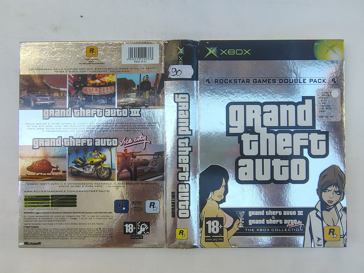 GRAND THEFT AUTO THE BOX COLLECTION -GTA