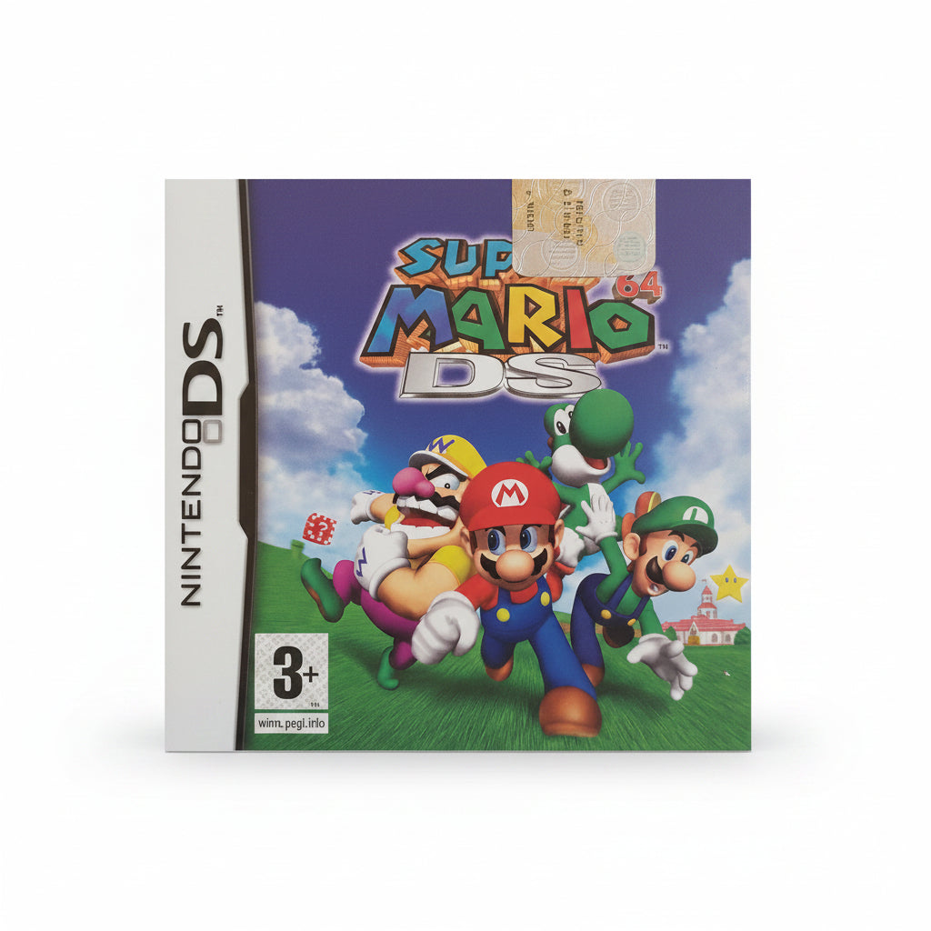 SUPER MARIO 64 DS per Nintendo DS 3DS 2Ds COME NUOVO CON CONFEZIONE ORIGINALE