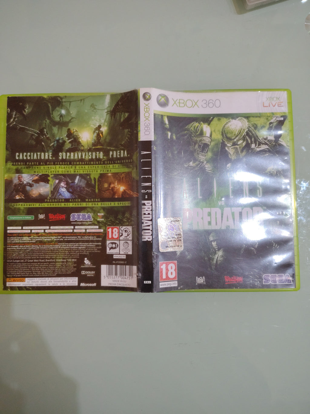 Aliens vs. Predator pal ita (RARO)
