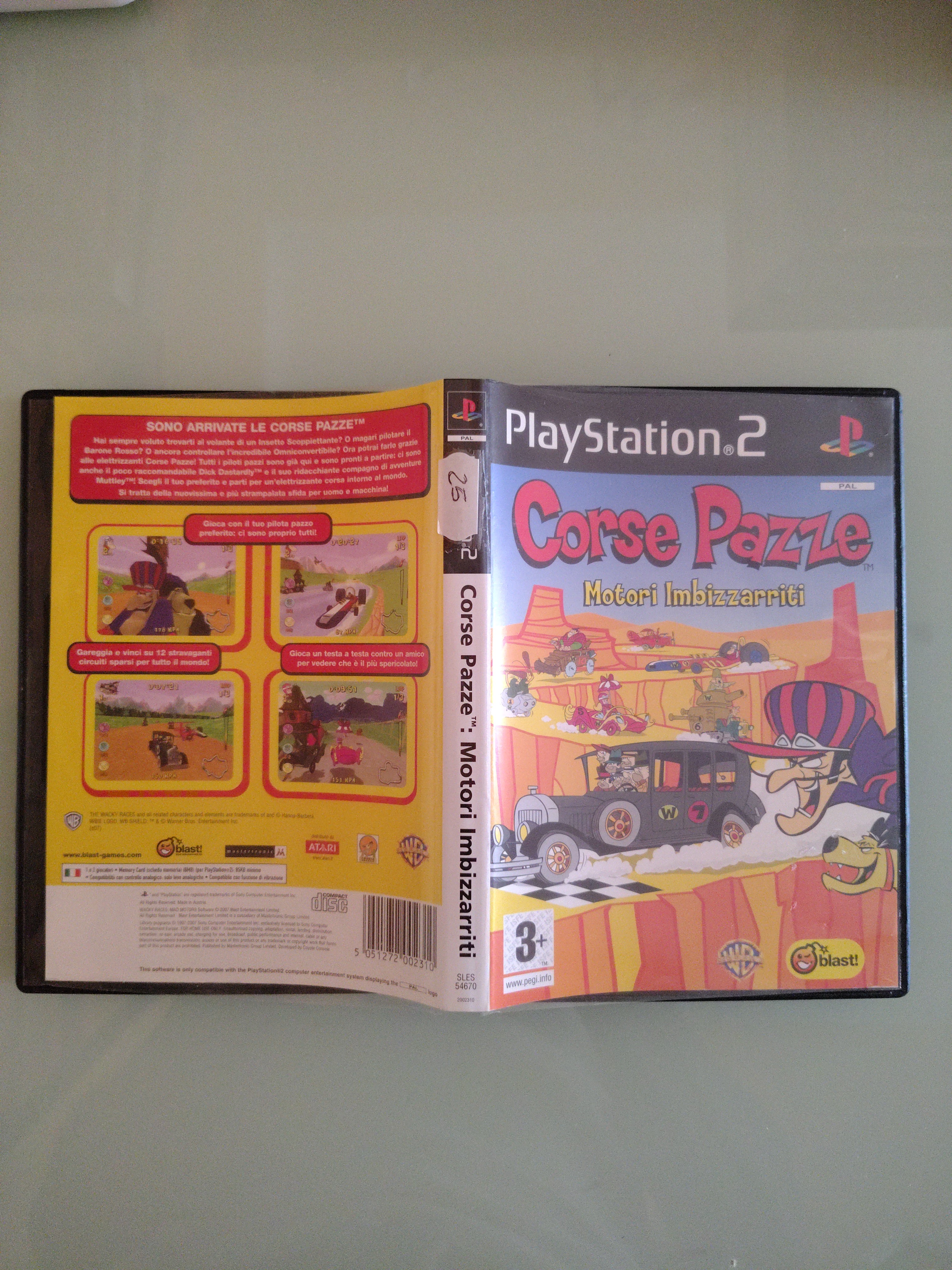 Corse Pazze Motori Imbizzarriti - Sony Playstation 2 PS2 - PAL