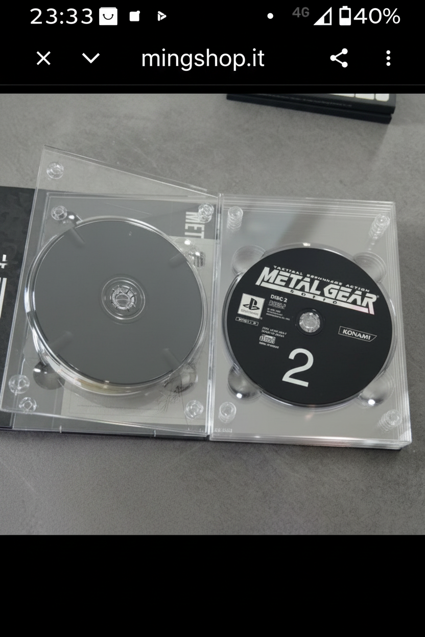 Metal Gear Solid 20th Anniversary Collection ps1 ps2 PSP  Limited Box come nuova jap NTSC