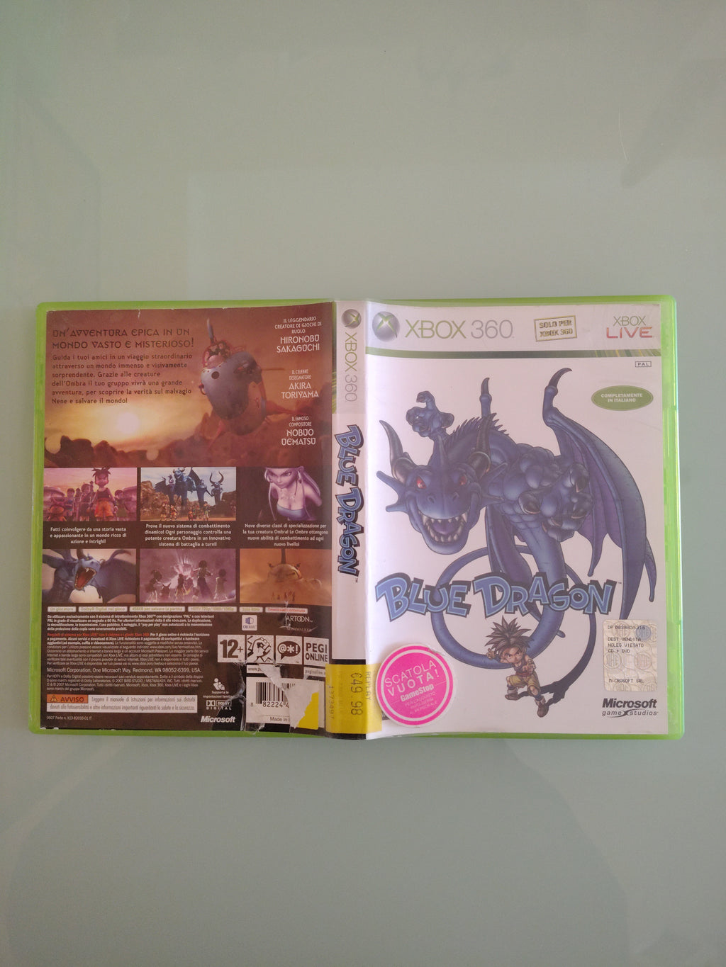 Blue dragon PAL ita