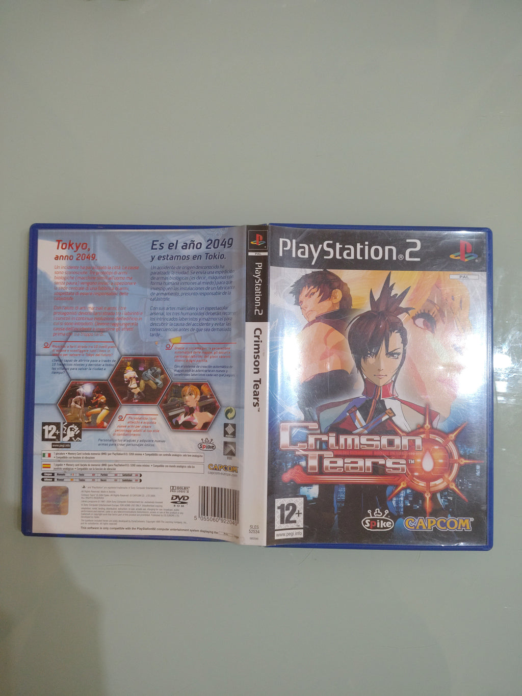 Crimson Tears Playstation PS2 edizione italiana prima stampa