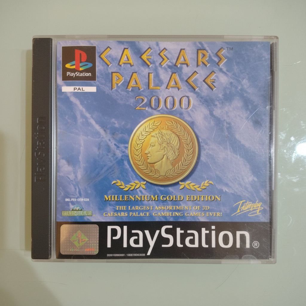 Caesars Palace 2000: Millennium Gold Edition (Sony PlayStation 1 PS1) *COMPLETO*