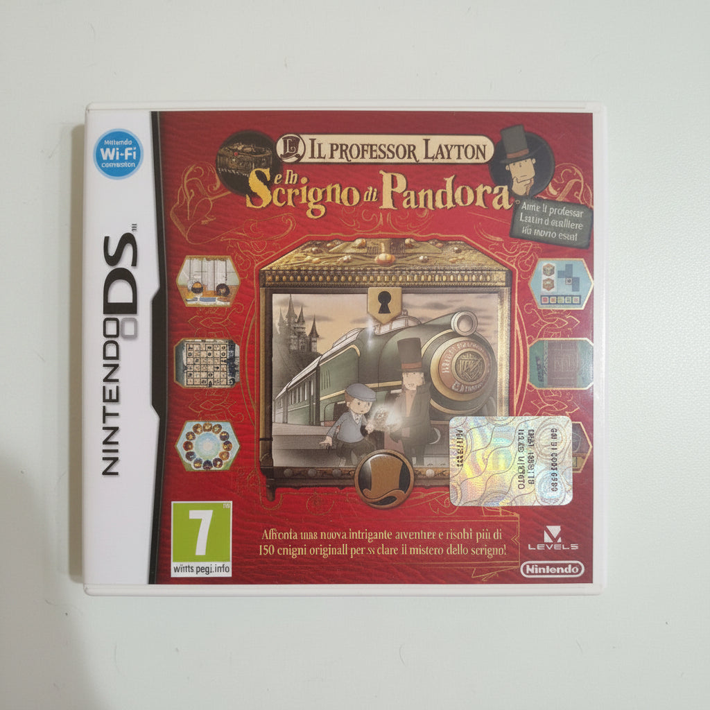 Il Professor Layton e lo Scrigno di Pandora Nintendo DS PAL ITA gioco usato