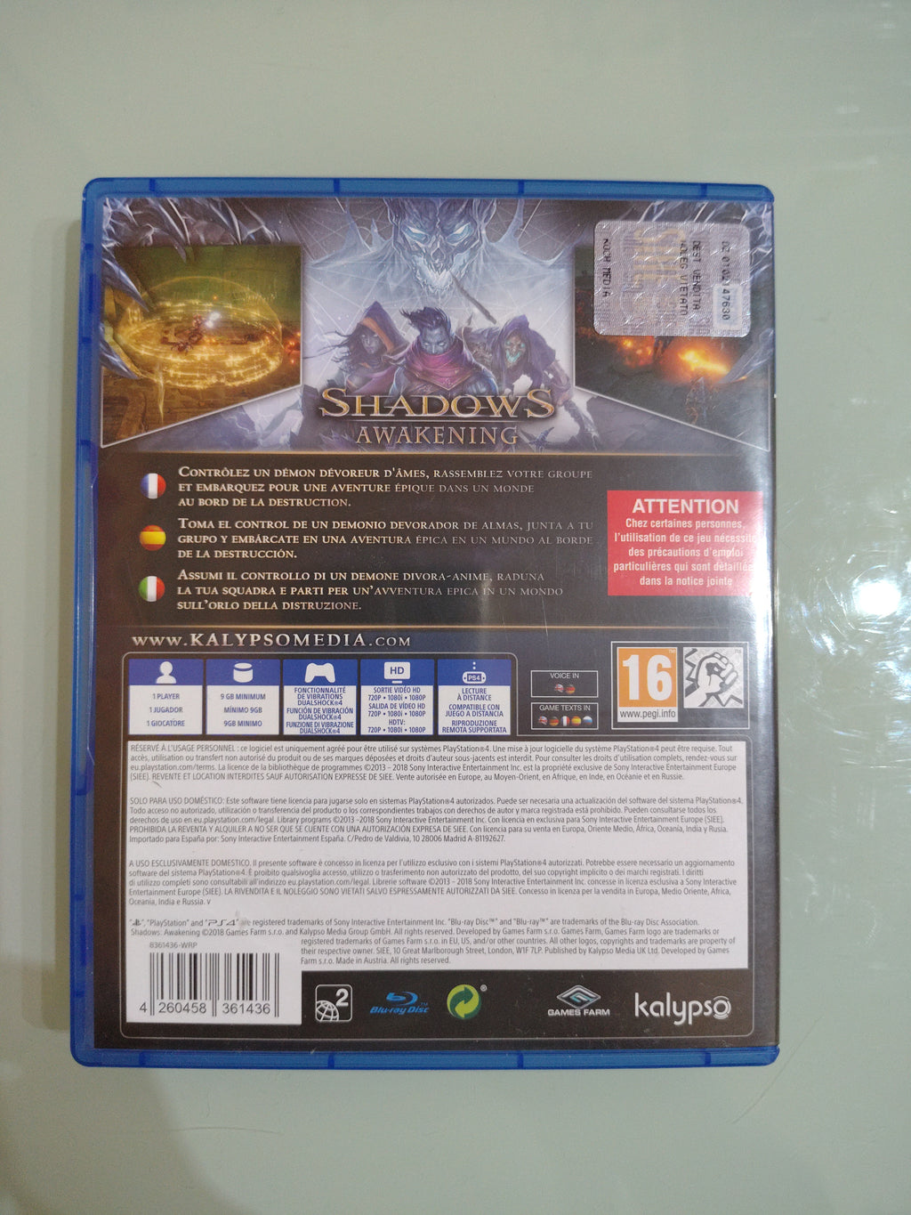 Shadows Awakening (PS4)