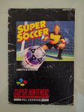 SUPER SOCCER - SUPER NINTENDO PAL ( manuale)