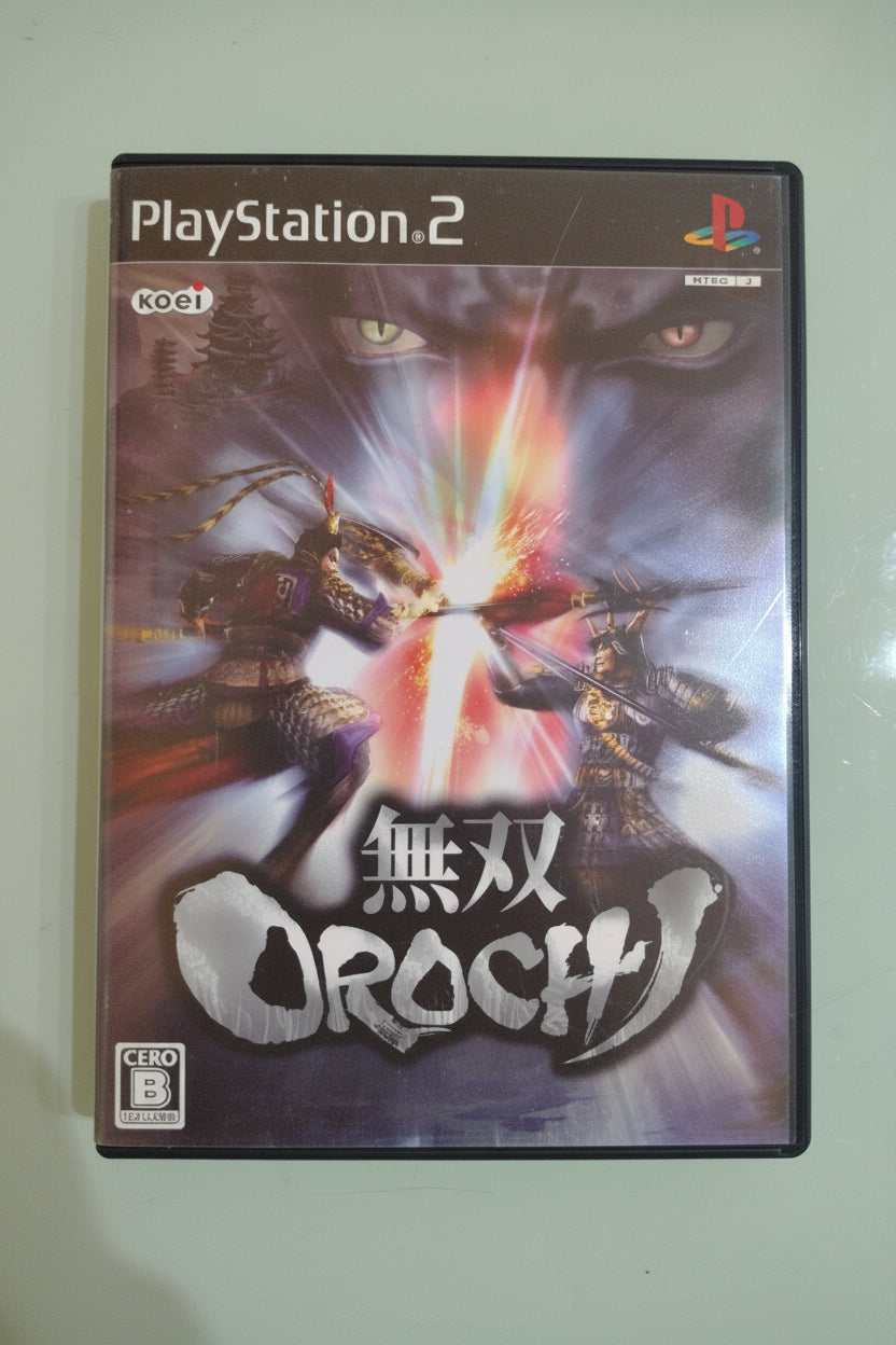 MUSOU OROCHI WARRIORS SONY  PLAYSTATION 2 IMPORT NTSC JAP GIAPPONESE