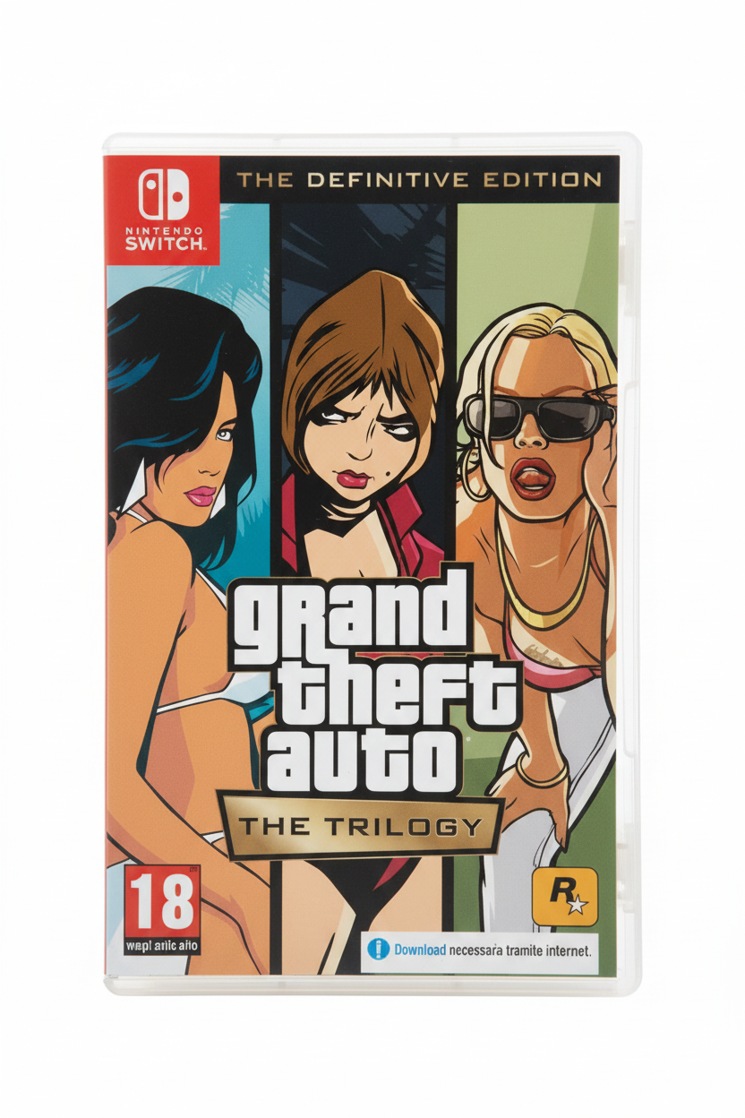 Gta Grand Theft Auto Trilogy The Definitive Edition Nintendo Switch Italiano Eu