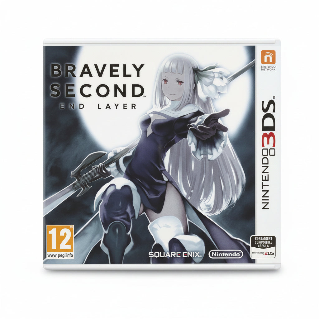 NINTENDO 3DS PAL  BRAVELY SECOND END Layer raro