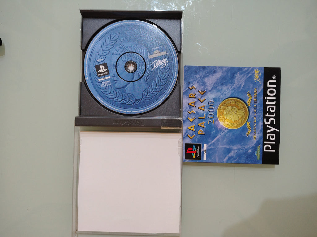 Caesars Palace 2000: Millennium Gold Edition (Sony PlayStation 1 PS1) *COMPLETO*