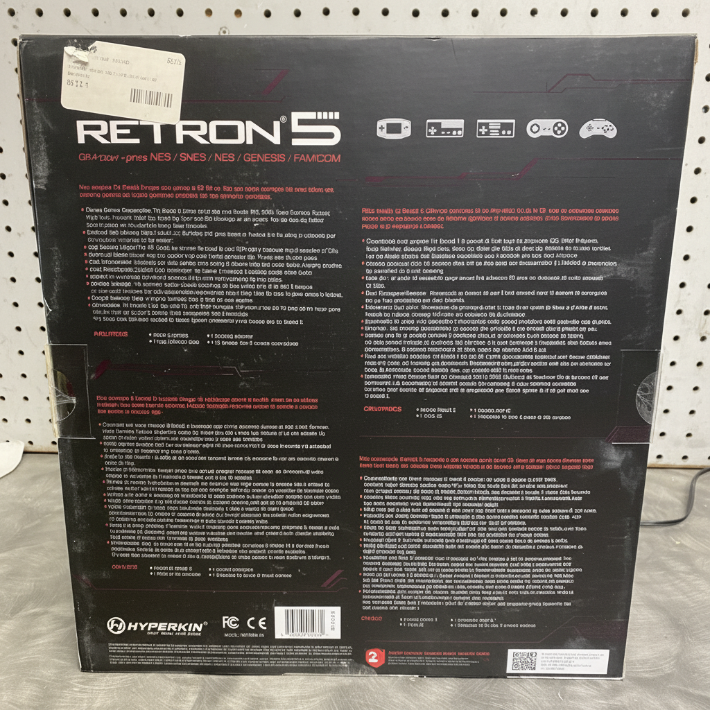 # Console Hyperkin RetroN 5 HD GBA NES SNES GENESIS FAMICON (NUOVA)