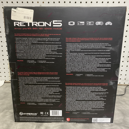 # Console Hyperkin RetroN 5 HD GBA NES SNES GENESIS FAMICON (NUOVA)