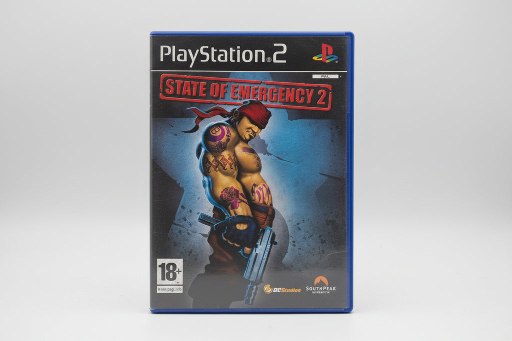 STATE OF EMERGENCY 2 PS2 ITALIANO DA COLLEZIONE RARO COMPLETO