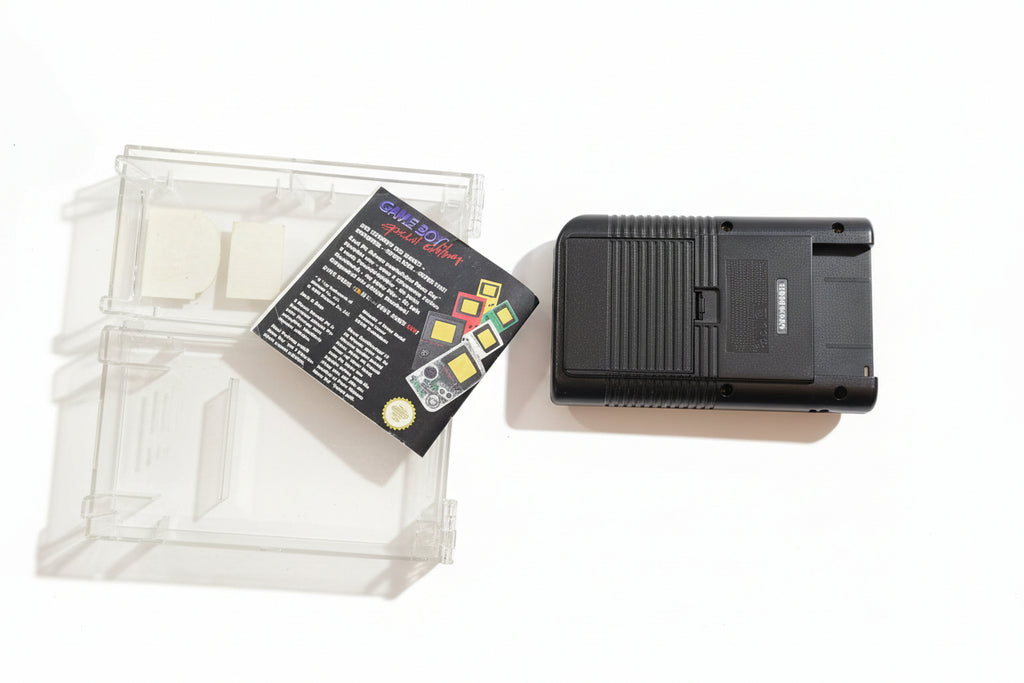 NINTENDO GAME BOY CLASSIC NERO BOX TRASPARENTE