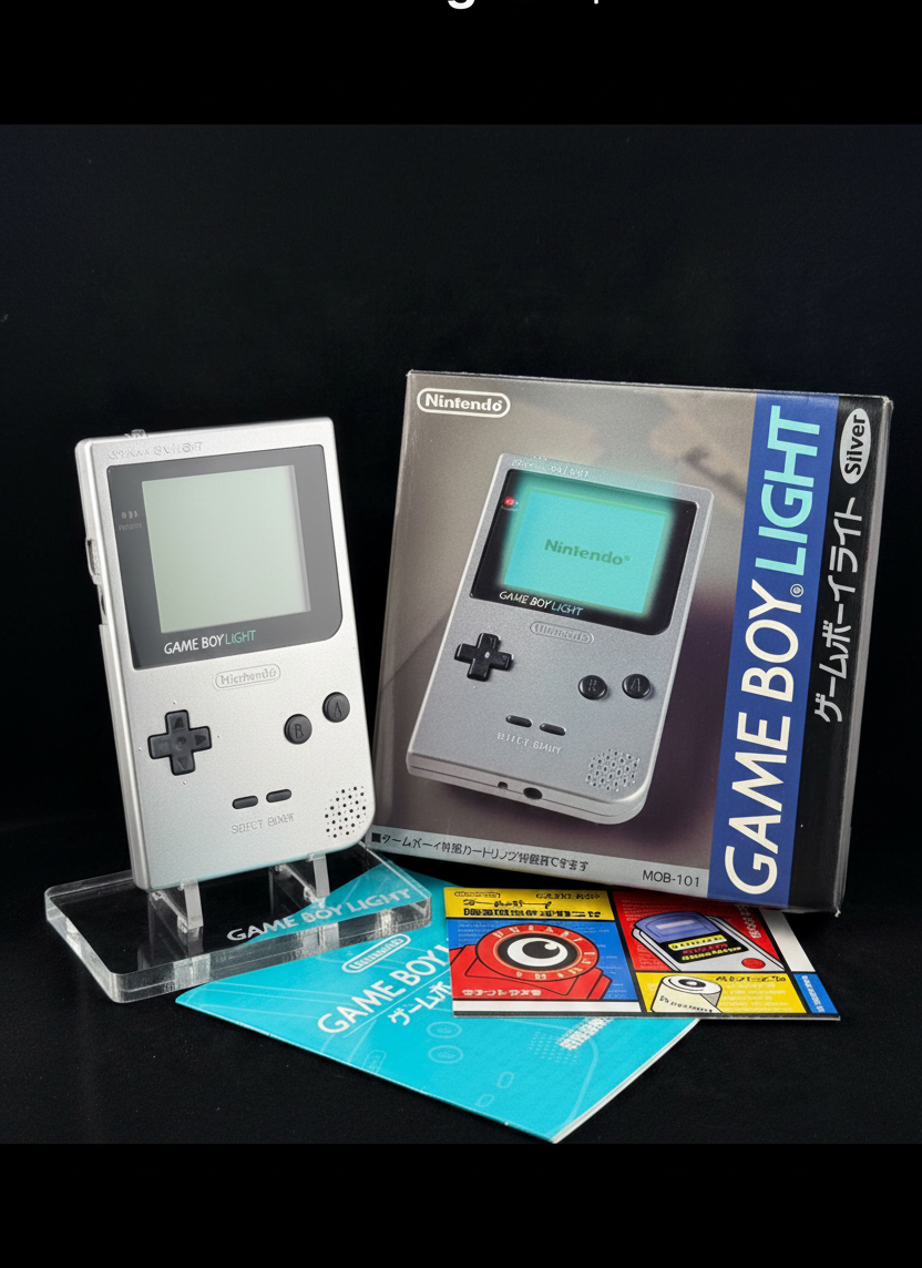 Nintendo Gameboy Light Silver Boxato