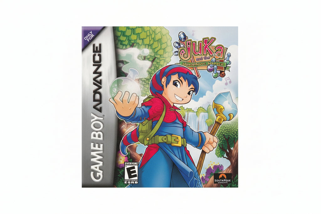 JUKA AND THE MONOPHONIC MENACE NINTENDO GAMEBOY ADVANCE (GBA) USA