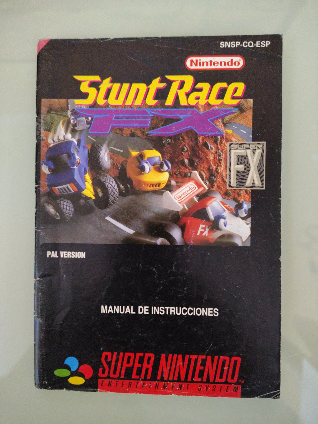 Stunt Race FX - Super Nintendo SNES  ( manuale)