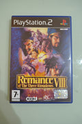 SONY PLAYSTATION 2 PS2 ROMANCE OF THE THREE KINGDOMS 8 italiano sigillato